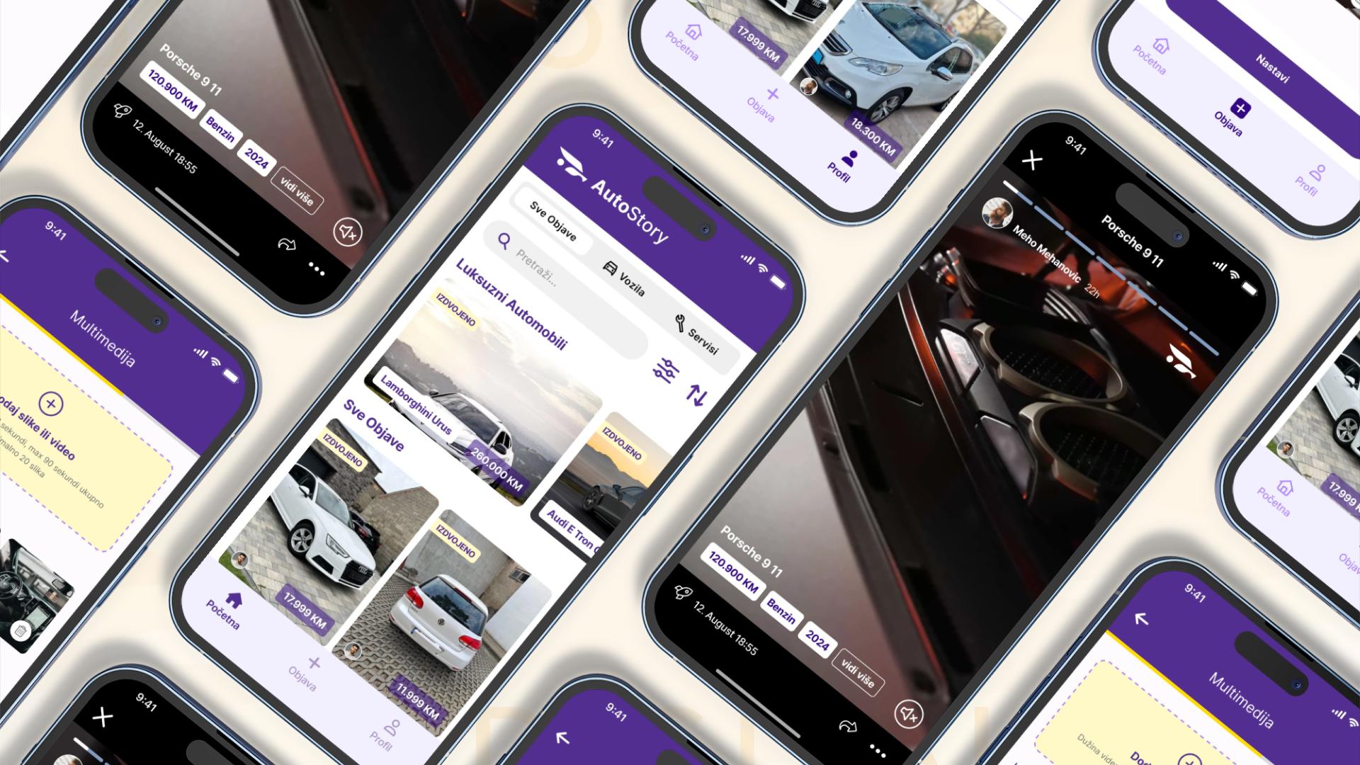 Autostory Mobile App