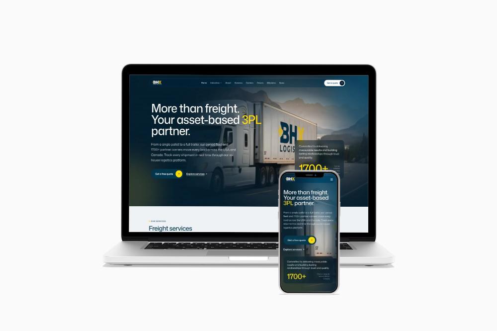 BHX Logistics Website